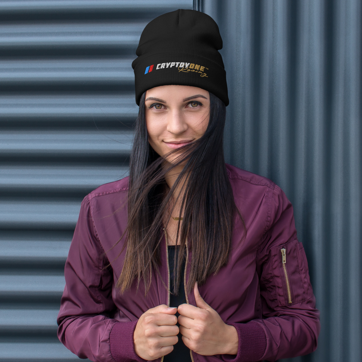 CryptoyOne Beanie (Black) - Image 3