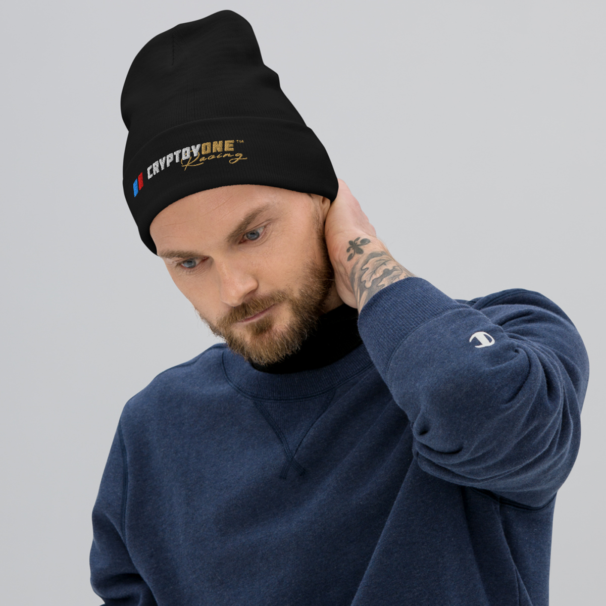 CryptoyOne Beanie (Black) - Image 4