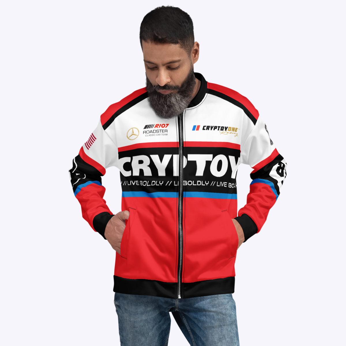 CryptoyOne Racing Jacket - Image 5