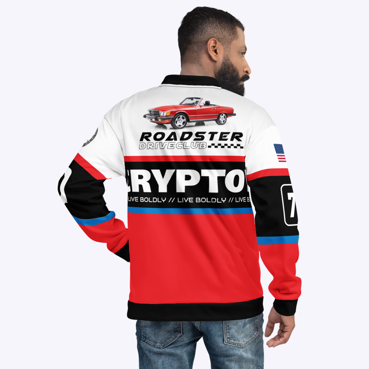 CryptoyOne Racing Jacket - Image 6